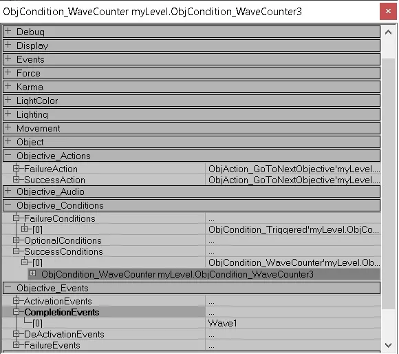 KFStoryObjective properties